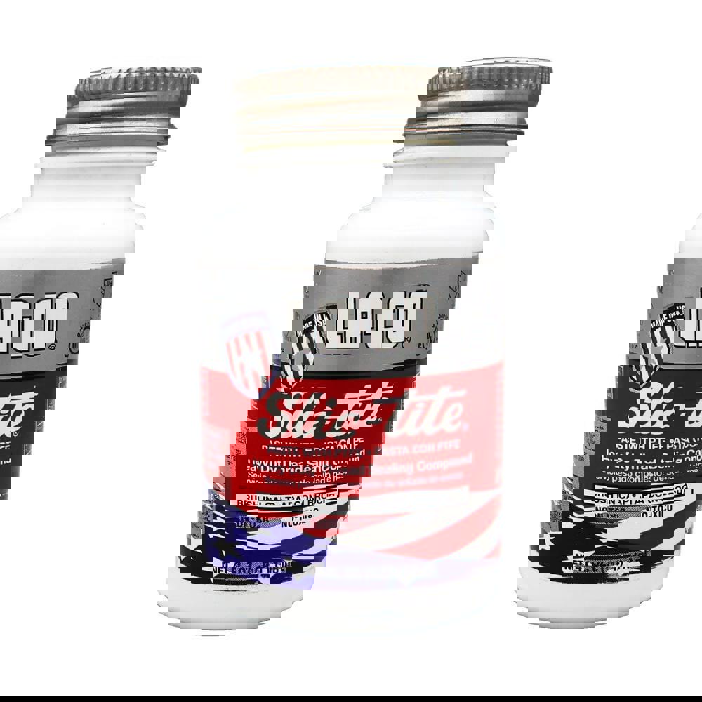 Pipe Thread Sealant: White, 1/4 pt Can